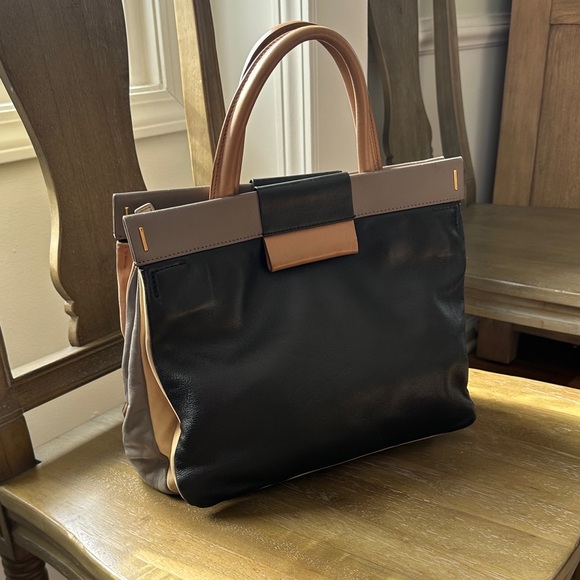 Marc By Marc Jacobs Black and Tan Tote Bag - Picture 3 of 14